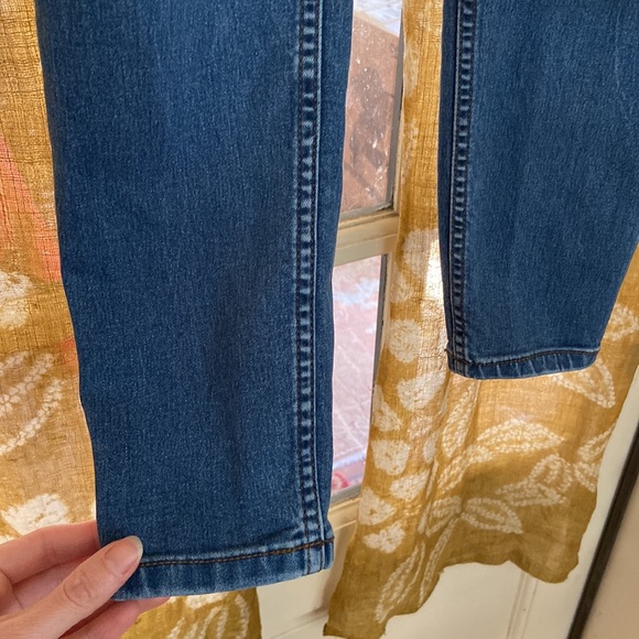 FREE PEOPLE high waisted skinny jeans - Picture 4 of 10